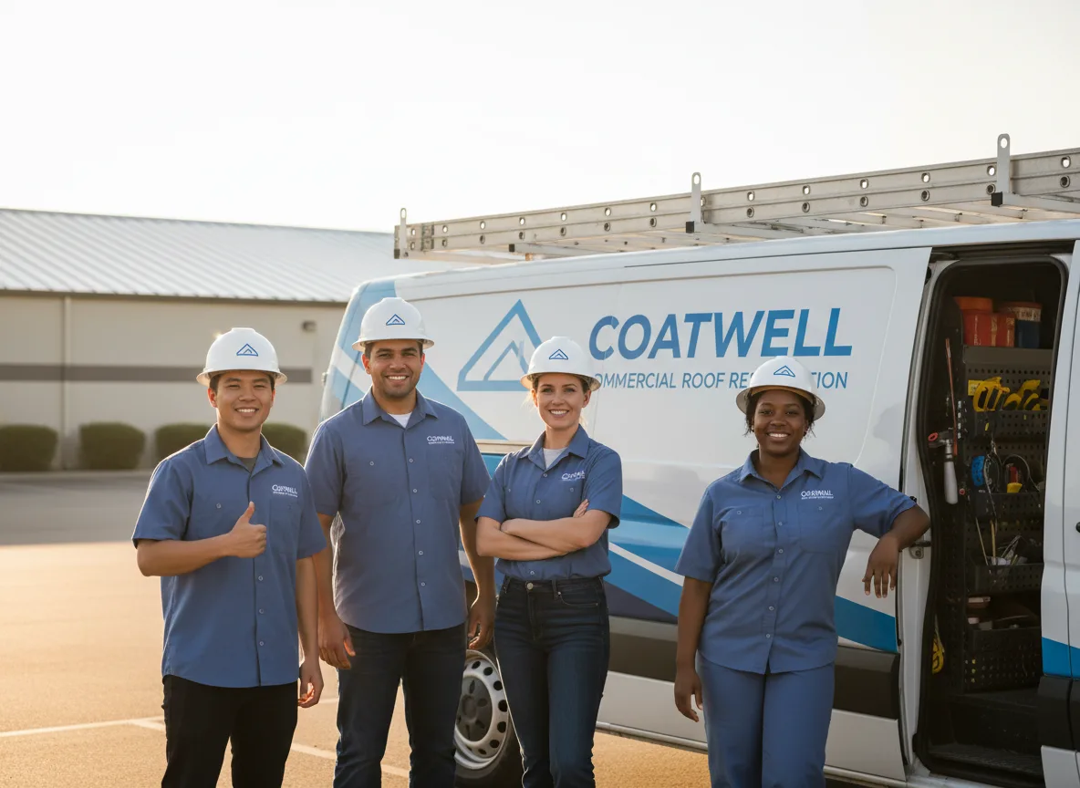 Commercial roof coating company in Coulterville, CA